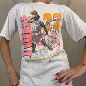 Vintage 1990s Michael Jordan Chicago Bulls Tee – Salem Sportswear
